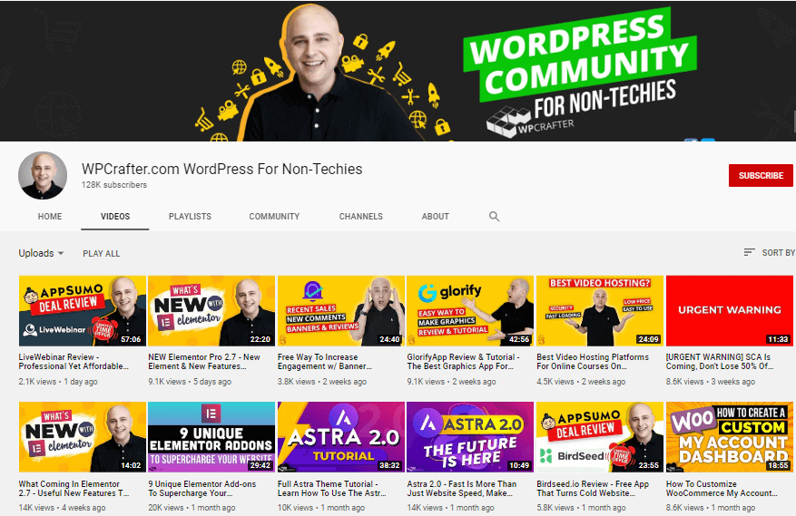 Elementor Eğitimleri: 2022'de Takip Edilecek En İyi Bloglar ve Video Kanalları 12 WPCrafter
