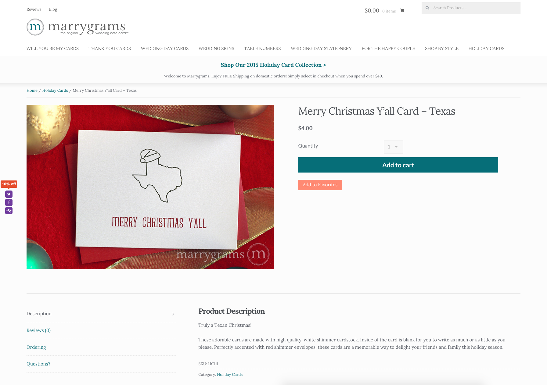 Marrygrams używa Storefront, aby uczynić swój sklep zachwycającym.