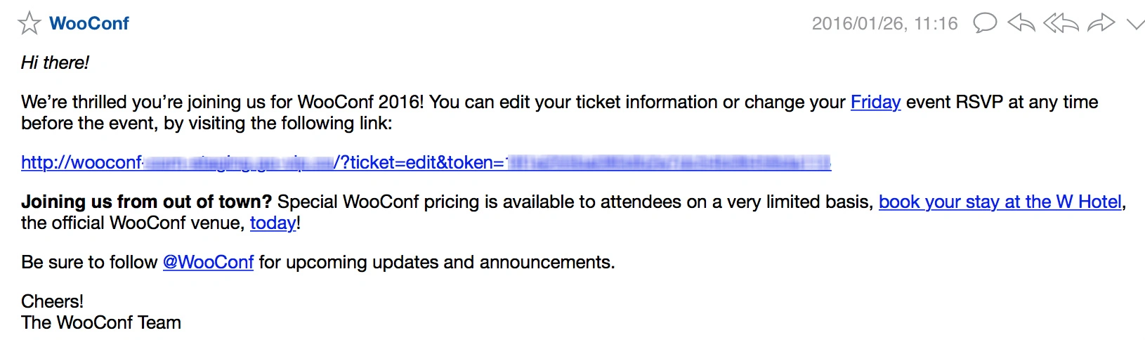 Judul email tiket