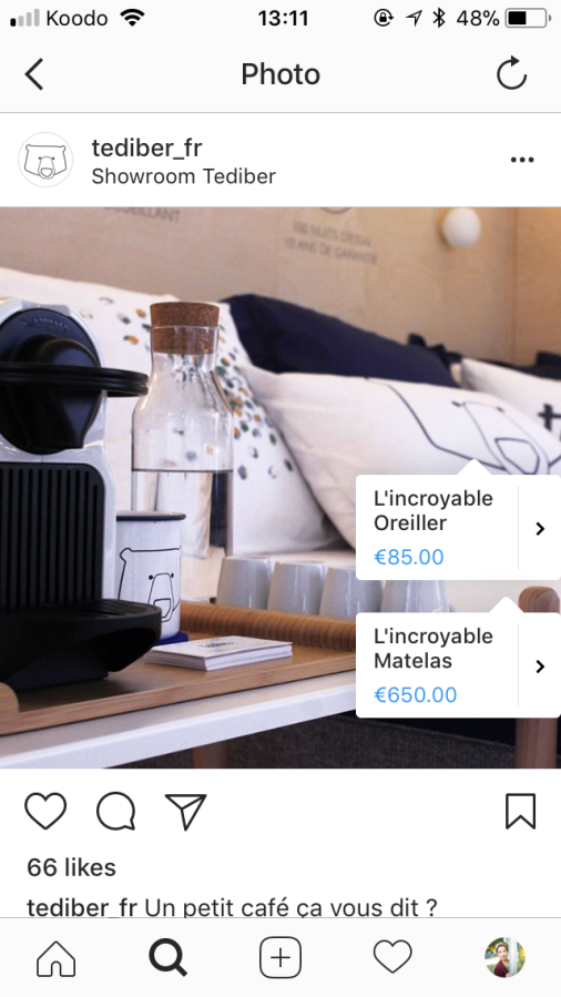 Instagram eignet sich gut für Schaufensterbummel, die nach Inspiration suchen