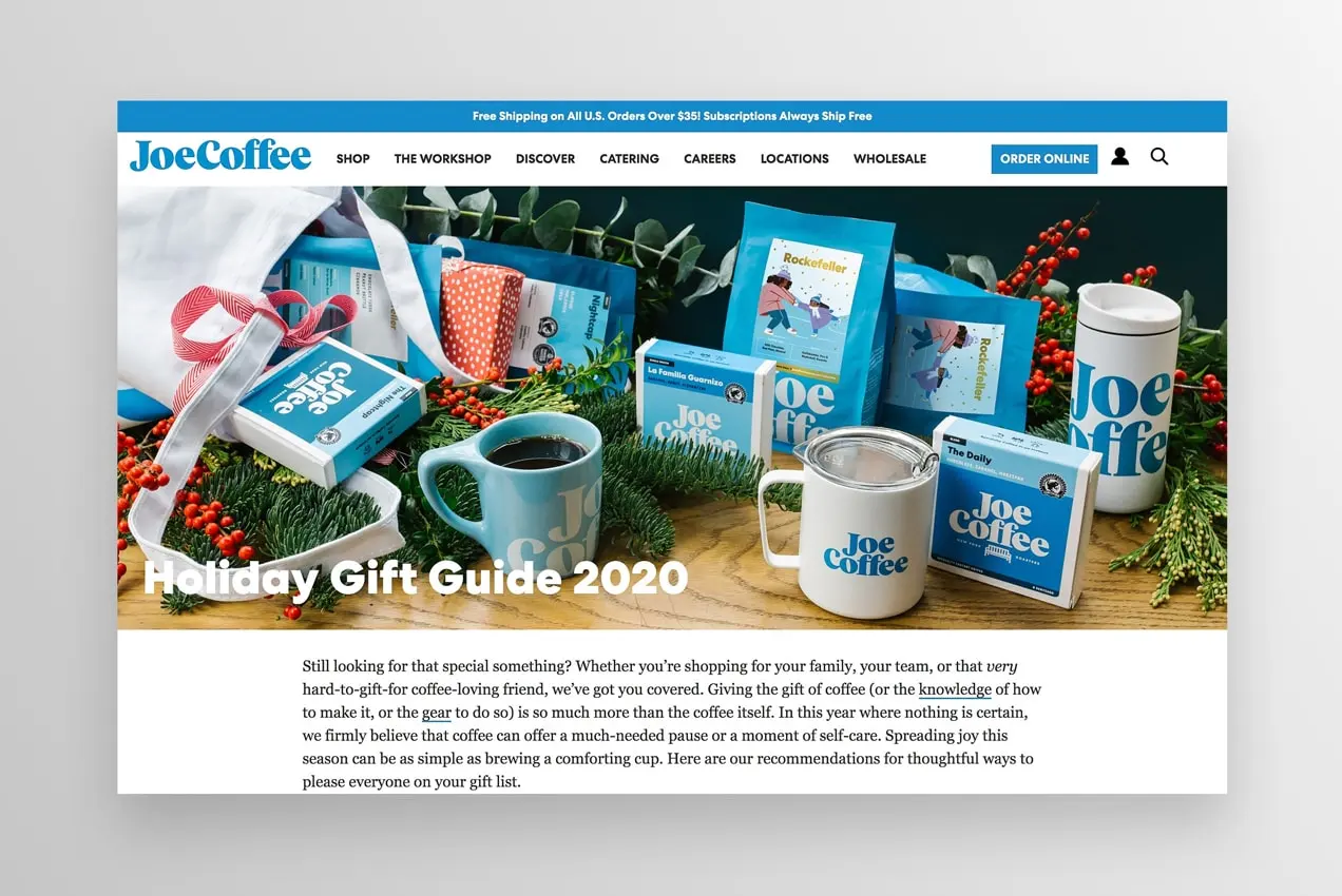 JoeCoffee Weihnachtsgeschenkführer
