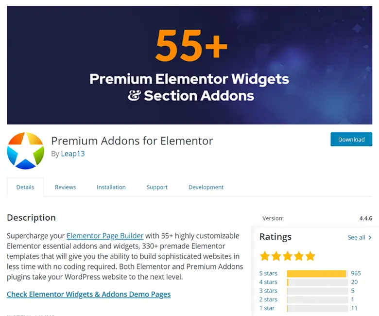 Complementos Premium para Elementor