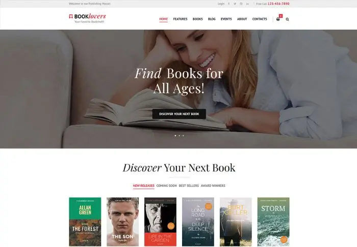 Biblioteca para amantes de livros