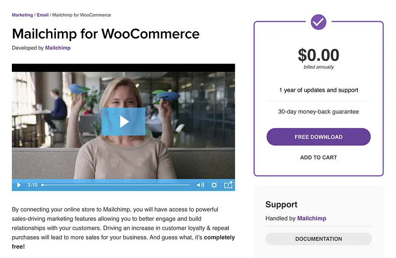Mailchimp para WooCommerce