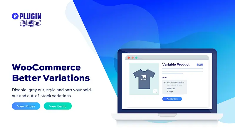 Plugin WooCommerce Better Variations