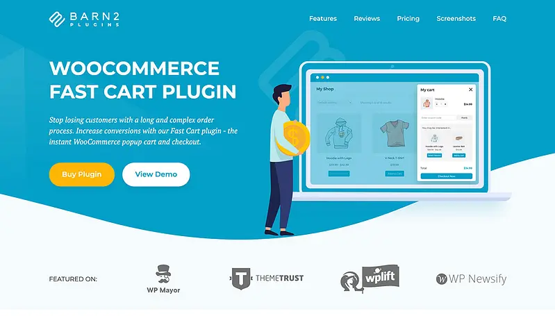 Plugin de carrinho rápido WooCommerce