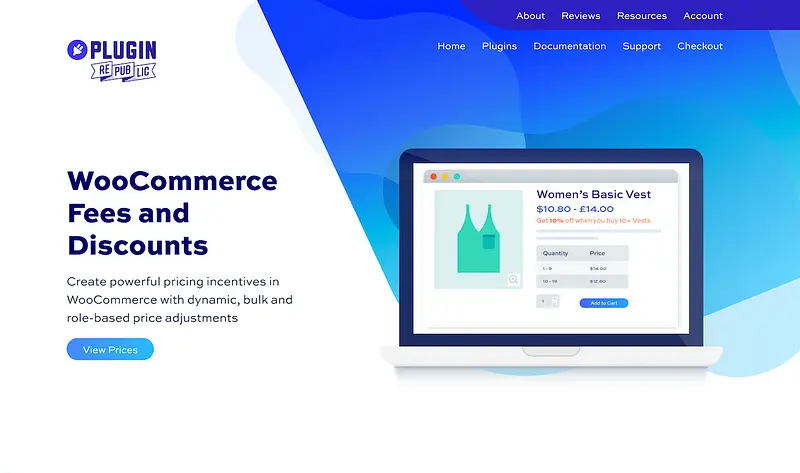 Plugin de taxas e descontos WooCommerce