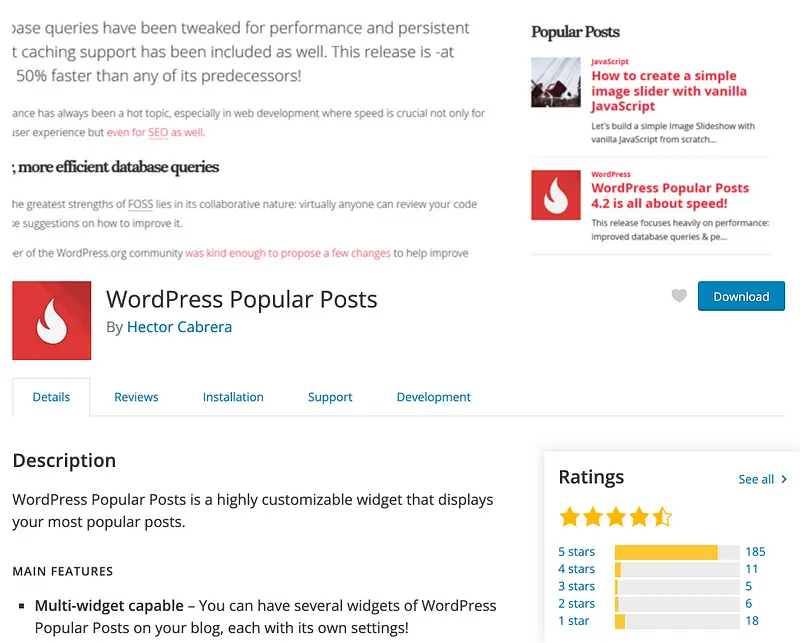 Plugin de Postagens Populares do WordPress