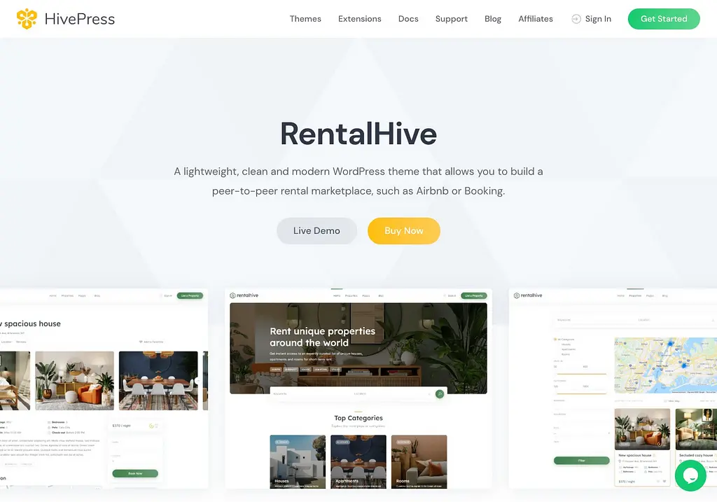 Site RentalHive