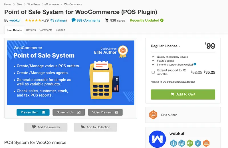 Sistema de ponto de venda para WooCommerce