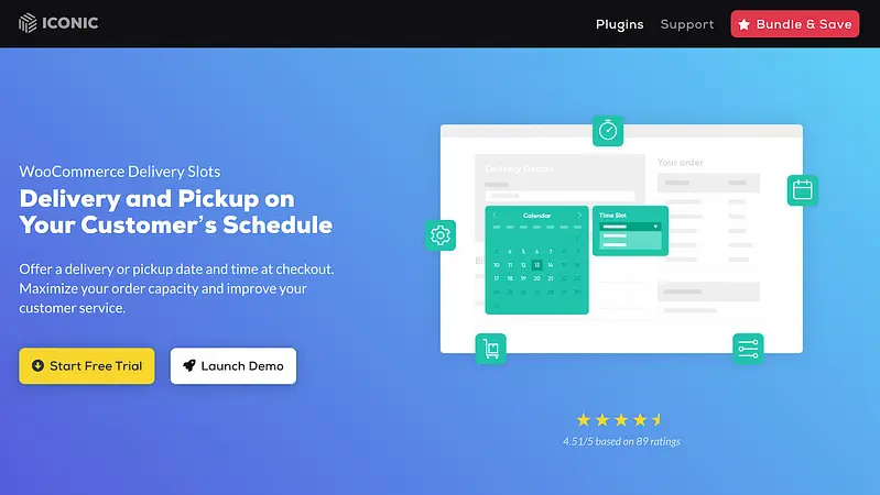 Slots de entrega WooCommerce