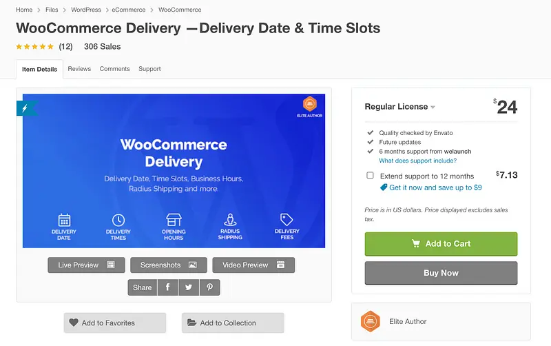 Entrega WooCommerce