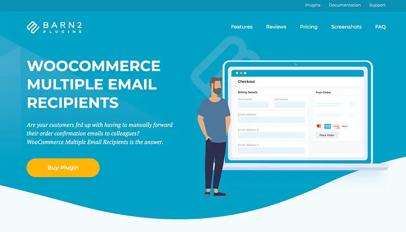 ปลั๊กอิน WooCommerce ผู้รับอีเมลหลายรายการ