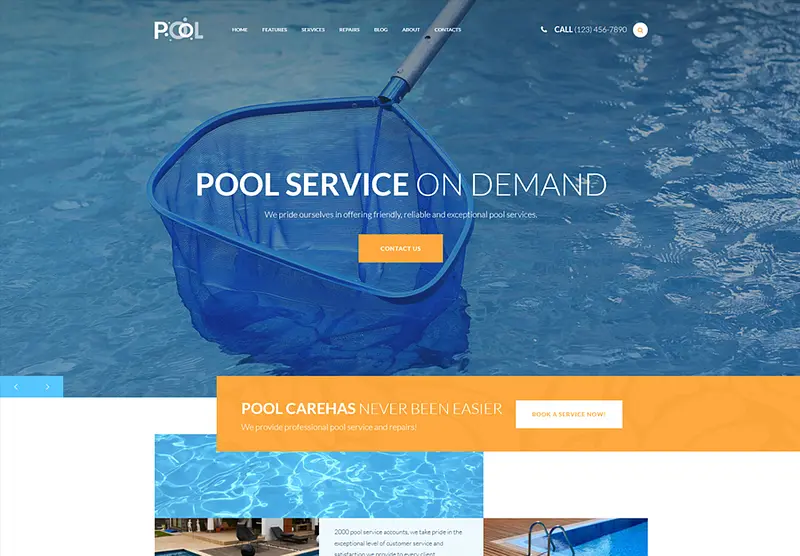 Tema da piscina