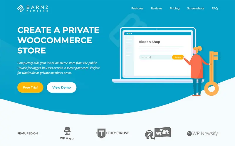 WooCommerce Private Store-Plugin