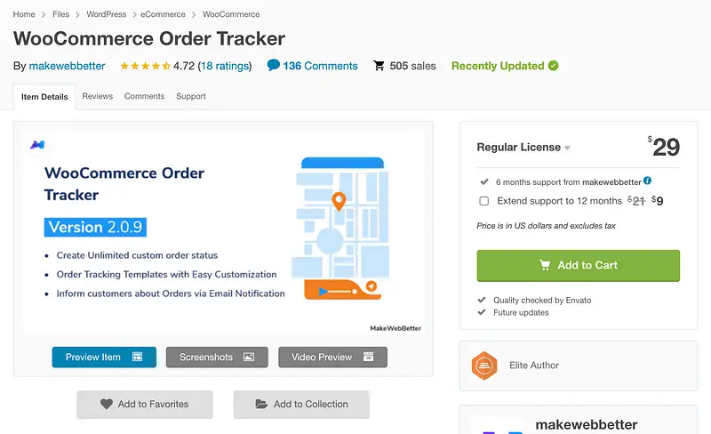 WooCommerce Order Tracker-Plugin