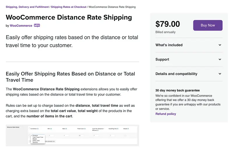 WooCommerce 远程运费插件