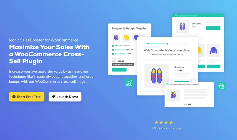 Impulsionador de vendas para plugin WooCommerce