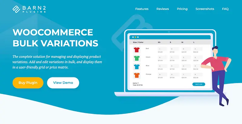 Plugin de variações em massa do WooCommerce