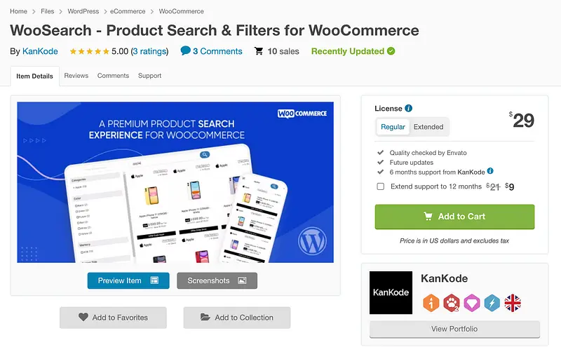 WooSearch 플러그인