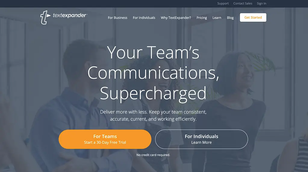 Site do TextExpander