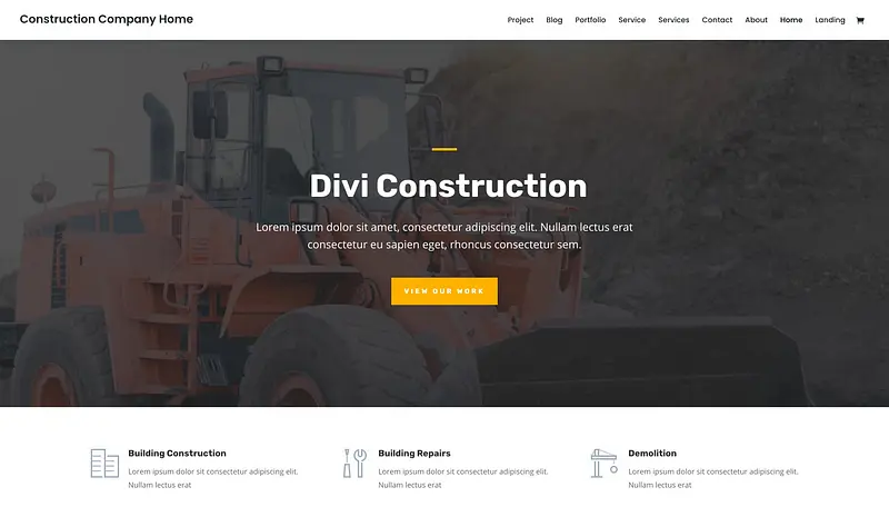 Tema Divi