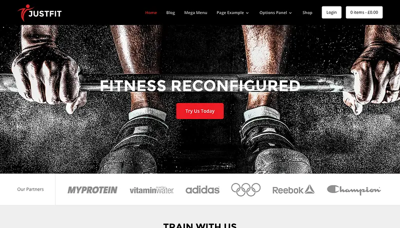 Tema JustFit WP