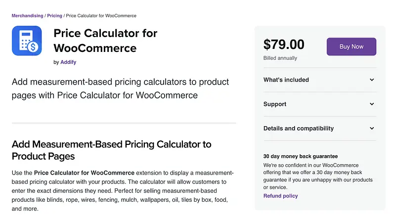 Calculadora de preços para o plugin WooCommerce