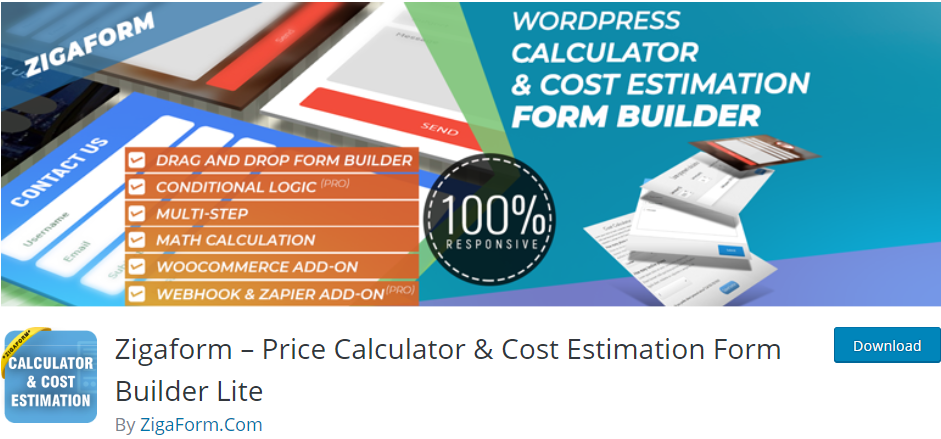 plugin de calculadora personalizada wordpress