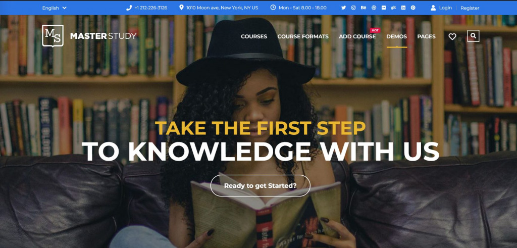 Masterstudy - Tema WordPress Educação