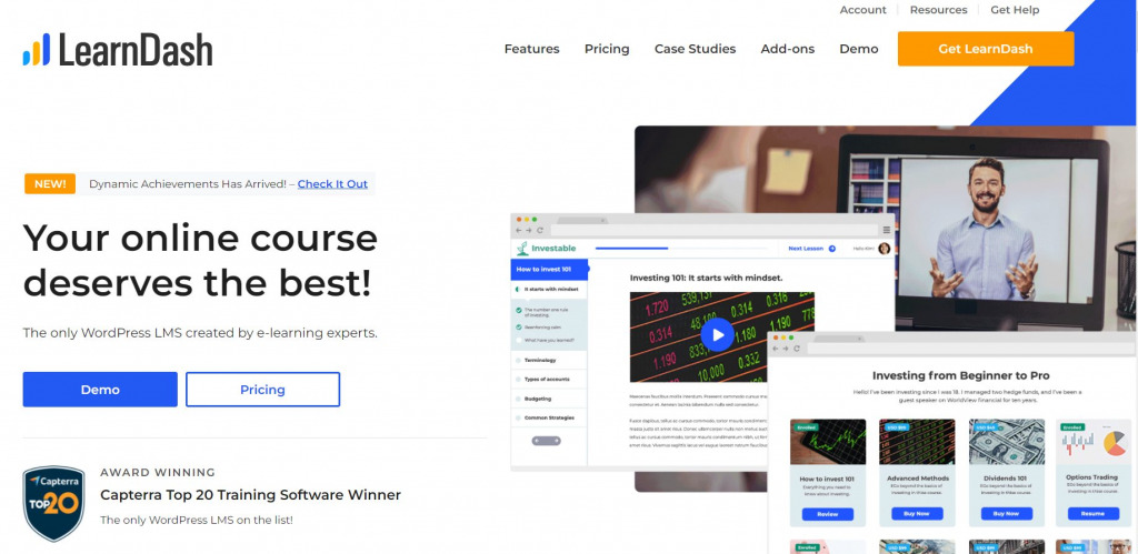 البرنامج المساعد LearnDash WordPress