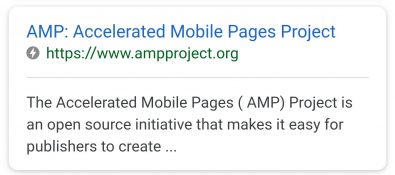 نتائج بحث AMP