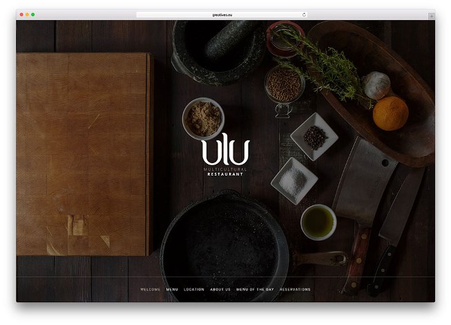 刀片餐厅 WordPress 主题