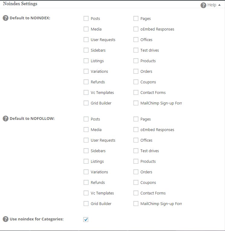 08 - All-in-One-SEO-Paket - Noindex-Einstellungen