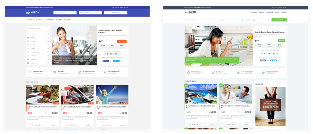I migliori temi classificati di WordPress