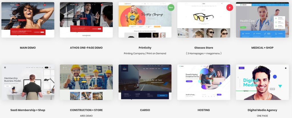 премиальные темы WordPress для электронной коммерции