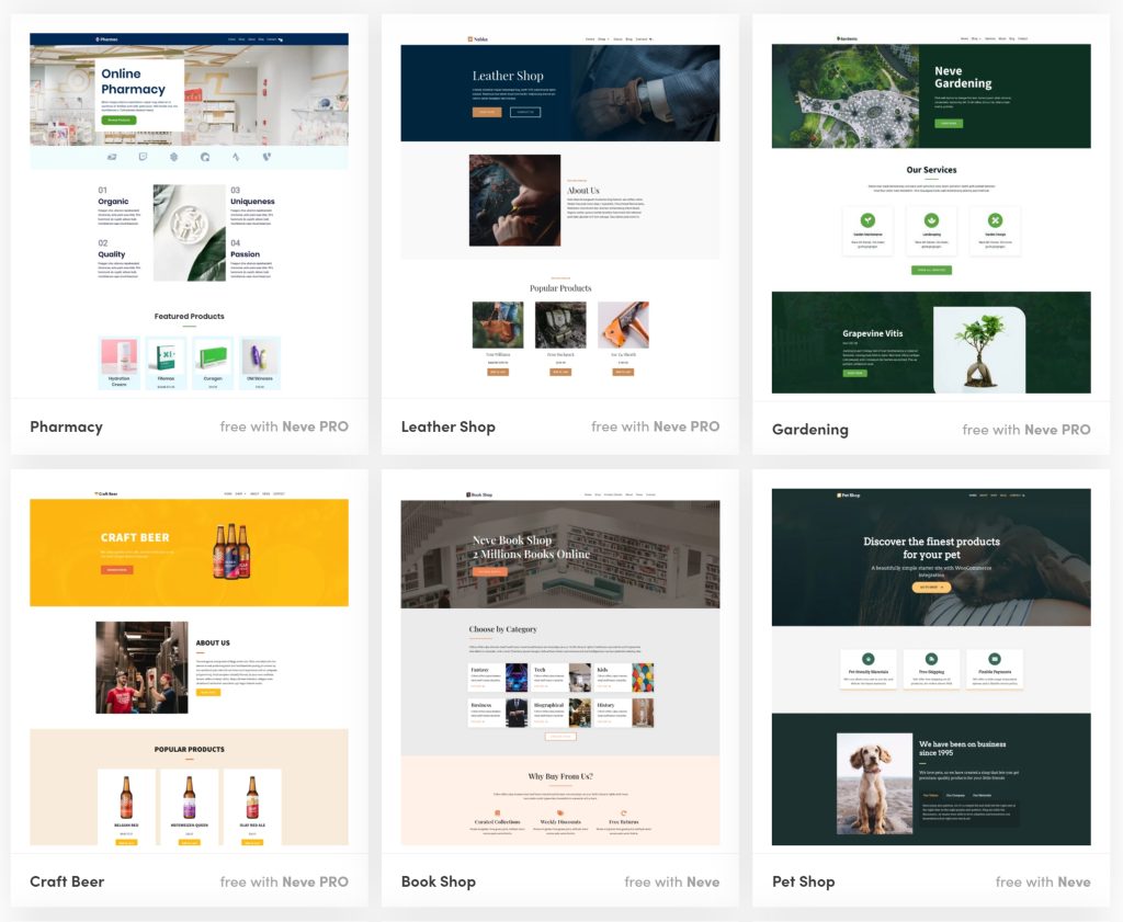 темы wordpress для электронной коммерции
