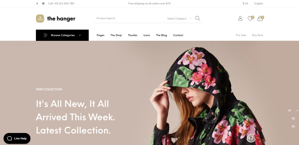 лучшая тема WordPress для электронной коммерции