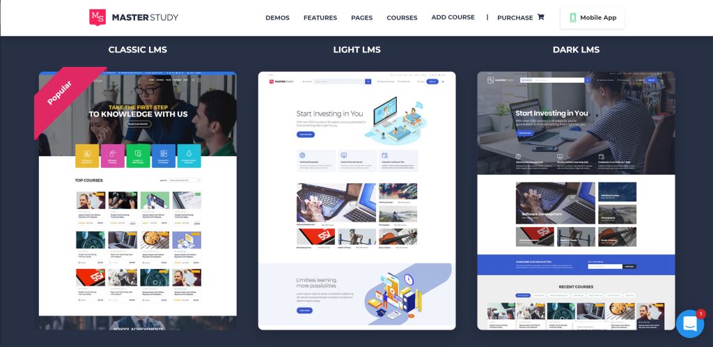 teme premium wordpress lms