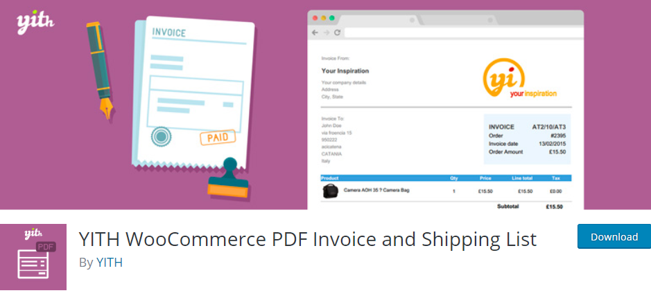 Wordpress Invoice Plugin
