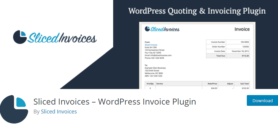 Wordpress Invoice Plugin