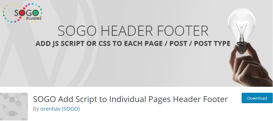 Wordpress Header And Footer Plugin