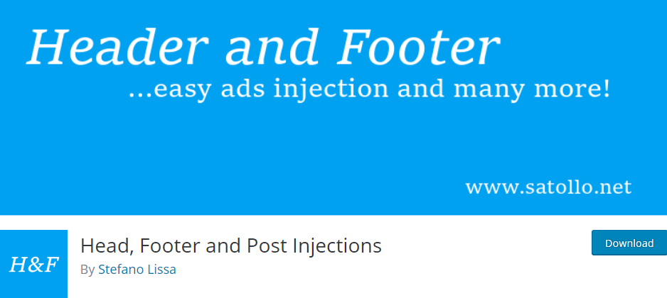 Wordpress Header And Footer Plugin