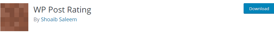 Wordpress Rating Pluign