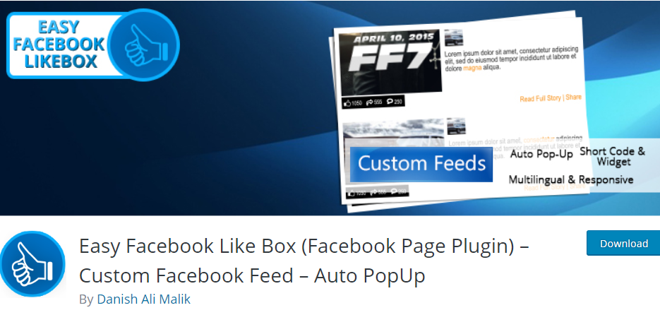Wordpress Like Plugin