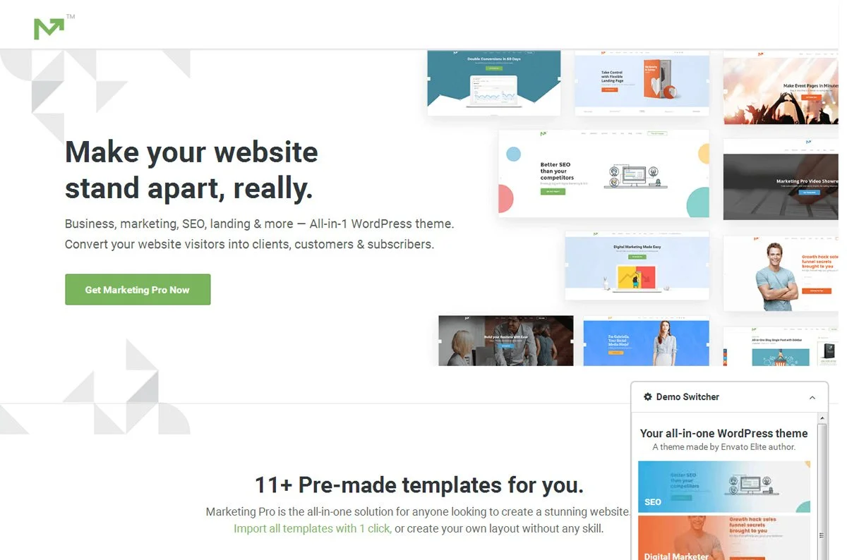 Tema WordPress pemasaran digital seo