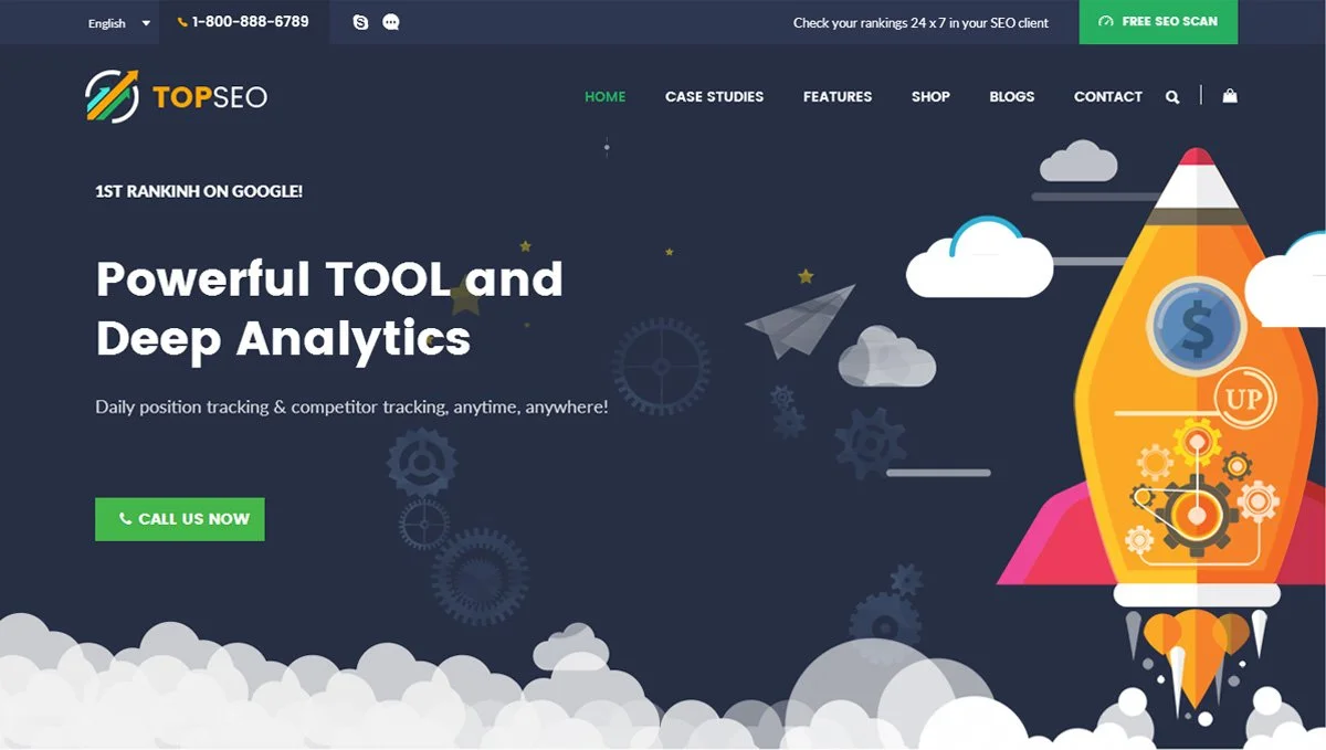 tema WordPress terbaik untuk agensi digital