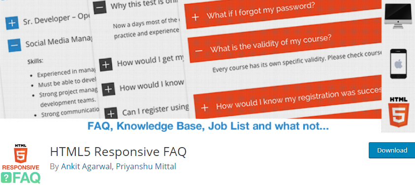 Wordpress Faq Plugin