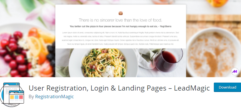 Wordpress User Registration Plugin