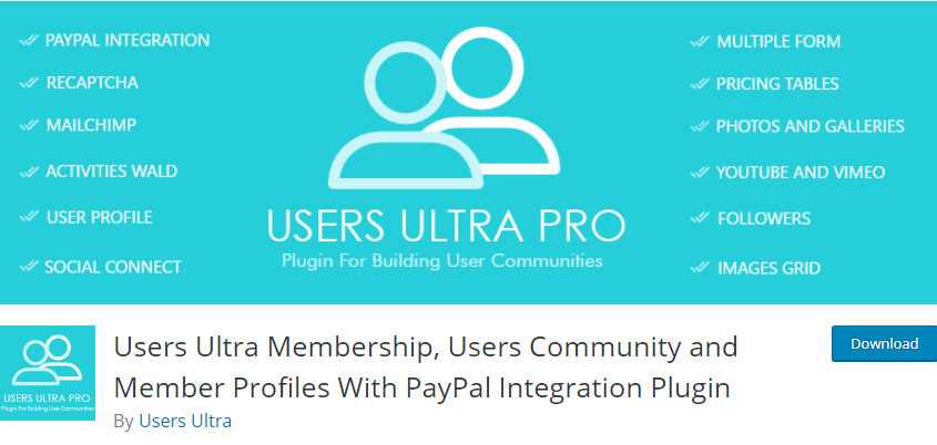 Wordpress User Registration Plugin